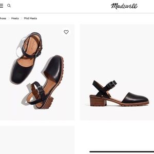 Madewell Claudie Lugsole Mary Jane